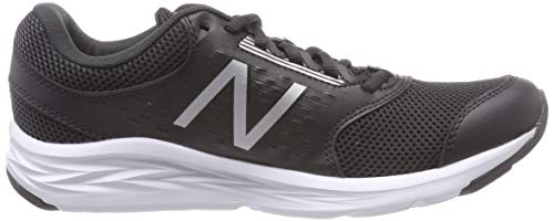 New Balance Women's 520 Running Shoes, Black Black White, 4 UK