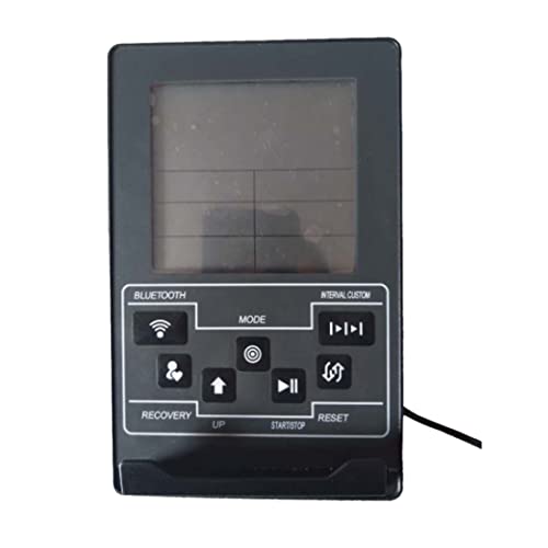 CANSUCC WUNDER Water Resistance Rowing Machine Counter, Magnetic Resistance Rowing Machine Electronic Watch,Without Heart Rate Function