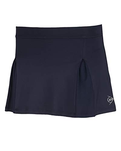 DUNLOP Girls' 71415-176 Club Line Skirt, Navy, 176