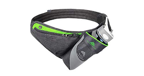 ActivRunner Hydration Running Belt Waist Pack Bumbag with Water Bottle Holder and Phone Holder No Bounce Comfort Fit for Running Cycling Walking Hiking Workouts - Gym Store | Gym Equipment | Home Gym Equipment | Gym Clothing