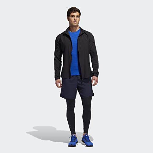 adidas Men's Saturday Running Short, Legend Ink, Medium