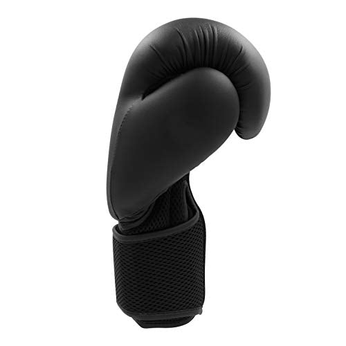 adidas Boxing Gloves and Focus Mitts Set Adult Men Women Kids Fitness Training Workout Gym Pads 10oz 6oz, Black