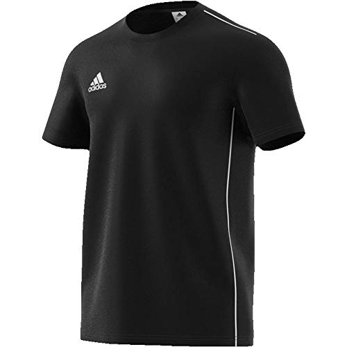 Adidas Men's Core 18 T-Shirt,Black/White,Medium