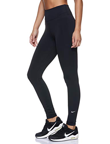 Nike Women's One Tights, Black/White, XS