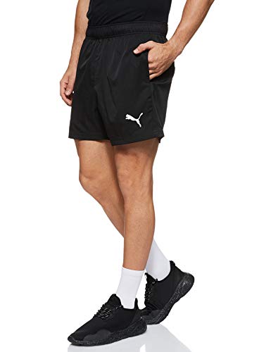 PUMA Active Woven Short 5 Pants - Black, Medium