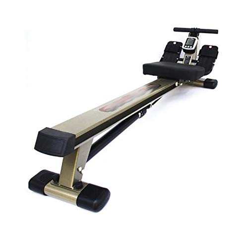 AMZOPDGS Rowing Machines, Rowing Machine,Foldable Magnetic Rowing Machine with 12 Resistance Settings and Transport Wheels,HD Dial Display and Adjustable Resistance