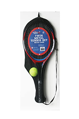 A to Z 6175 TWIN TENNIS RACKET W/BALL Set, Multi, 60 x - Gym Store | Gym Equipment | Home Gym Equipment | Gym Clothing