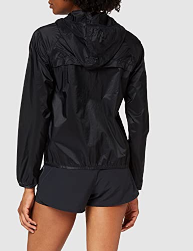 Under Armour Women's UA Qualifier Storm Packable Jacket, Black/Onyx White/Reflective (001), Medium