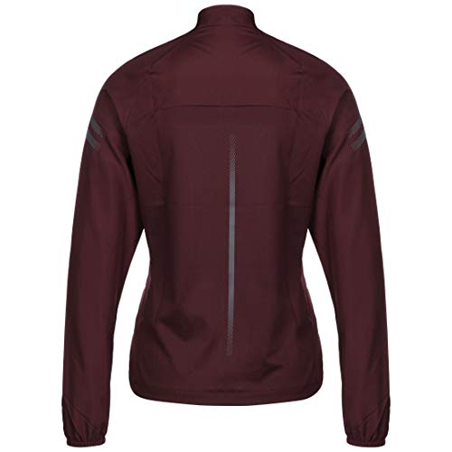 ASICS Icon Women's Running Jacket Wine Red/Silver, M