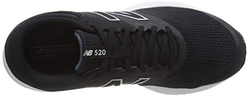 New Balance Men's 520v7 Road Running Shoe, Black Lb7, 10 UK