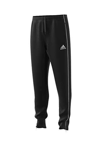 adidas Men Core 18 Training Trousers - Black/White, Large