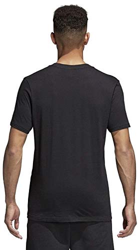 Adidas Men's Core 18 T-Shirt,Black/White,Medium