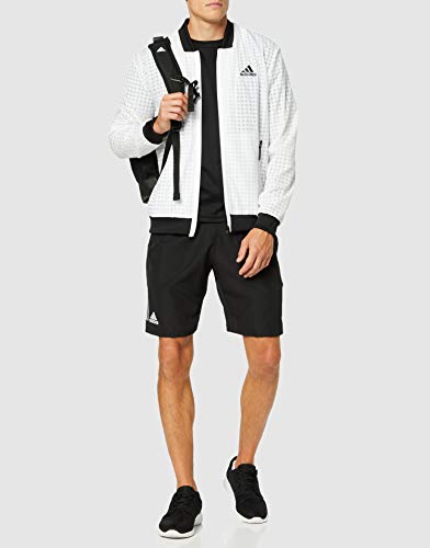 adidas Club 3Str Short Sport Shorts - Black/White, Small