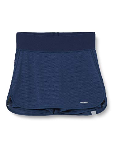 HEAD Girls' Smash Skort, Dark Blue, Extra Small