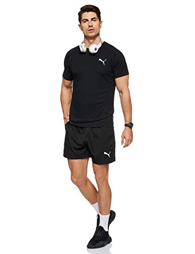PUMA Active Woven Short 5 Pants - Black, Medium
