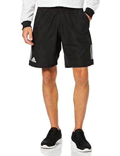 adidas Club 3Str Short Sport Shorts - Black/White, Small - Gym Store | Gym Equipment | Home Gym Equipment | Gym Clothing