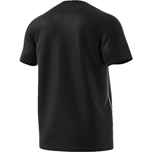 Adidas Men's Core 18 T-Shirt,Black/White,Medium