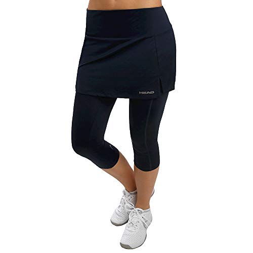HEAD Women's Club 3/4 Tights Skirt W Skirts, Womens, 814409-DB 3XL, Dark Blue, XXX-Large