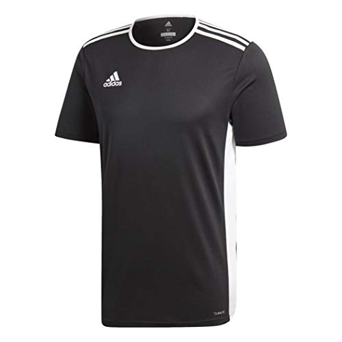 Adidas CF1035 Entrada 18 Jersey - Black/White, Large