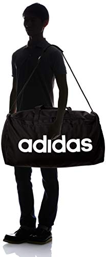 adidas Linear Core, Unisex Adults’ Top-Handle Bag, Black (Black/Black/White), 28x34x65 cm (W x H L)