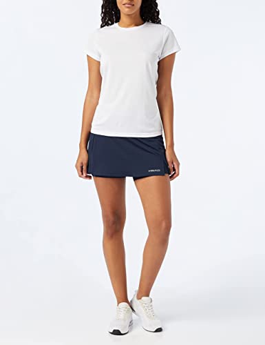 HEAD Women's Club Basic Skort, Dark Blue, Small
