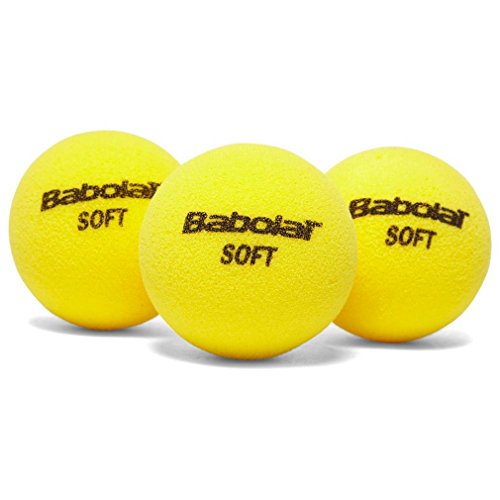 Babolat Unisex's Soft Foam X3 Ball, Yellow, One Size