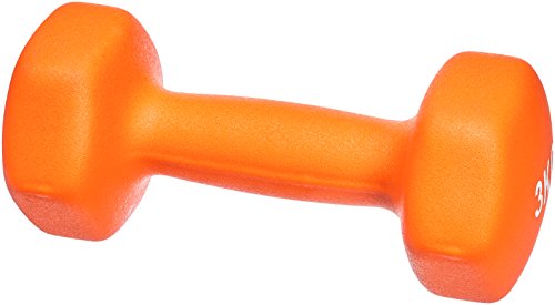 Amazon Basics Neoprene Dumbbell Pair, 2 x 3Kg