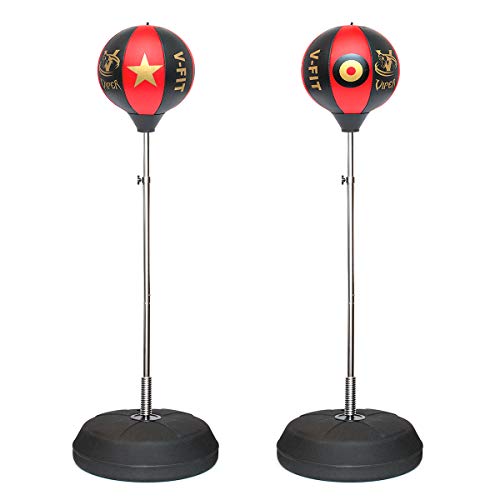 Viper Kids/Junior/Children Free Standing Punch Boxing Bag Set Toy 4FT with Free Gloves