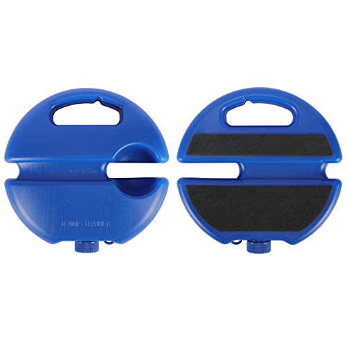 Fostoy Tennis Trainer Rebound Balls with Rope Practice Tool Training Sports Exercise Base for Women Men Childen Player Beginner Blue