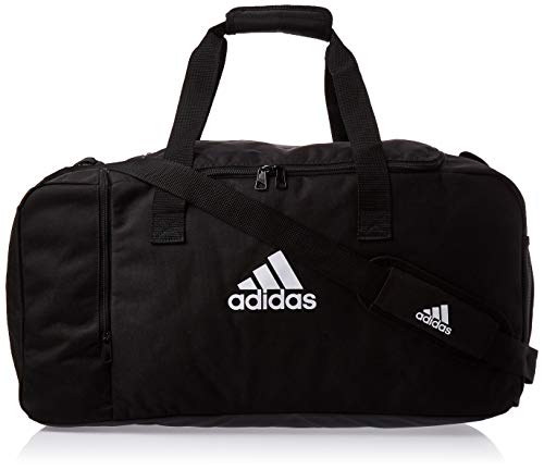 Adidas Tiro Medium Duffel Bag - Black/White, One Size