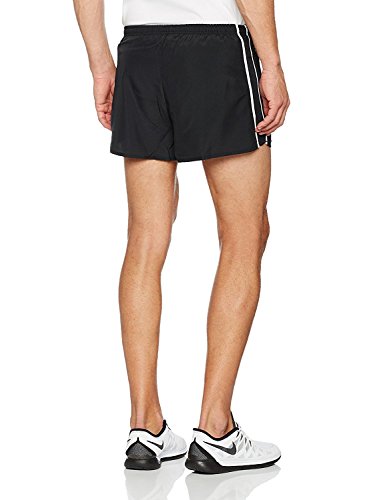 Nike Men's Tempo Split Shorts, Team Black/Team White/Team White, X-Large