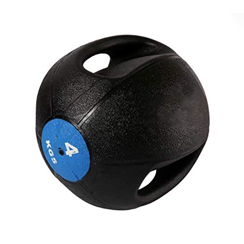 Medicine Ball AGYH Rubber, Double Handle Elastic Fitness Ball, Home Core Strength Arm Training Equipment, 4kg/8.8lb (Size : 4kg/8.8lb)