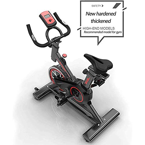 YourBooy Professional Indoor Cycling with Arm Support, 22KG Flywheel, Pulse Belt Compatible Speedbike,Ergometer Up To 100Kg,Black