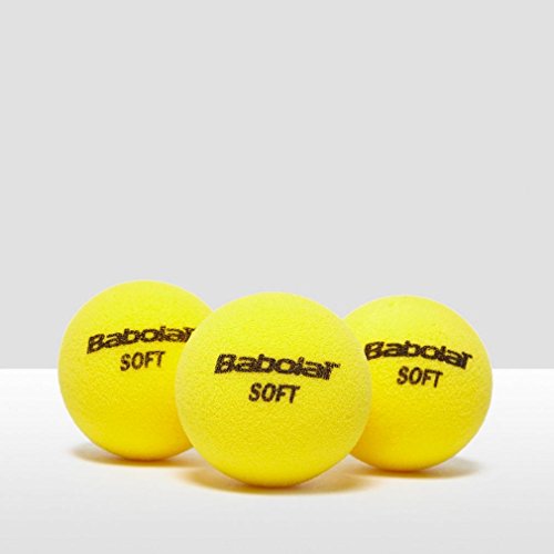Babolat Unisex's Soft Foam X3 Ball, Yellow, One Size