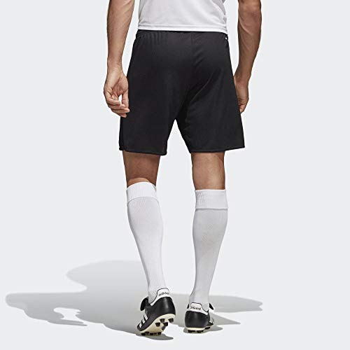 Adidas Men Parma 16 Shorts - Black/White, Large