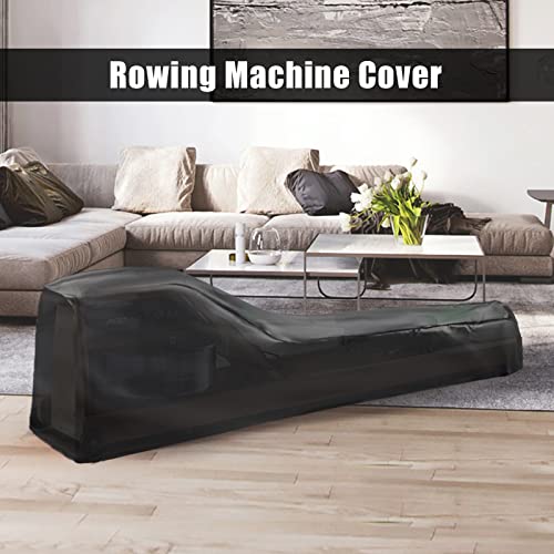 Hohong Rowing Machine Cover,Indoor Rowing Cover for Concept2 Dust-proof Fitness Equipment Covers（241x61x41-102cm）