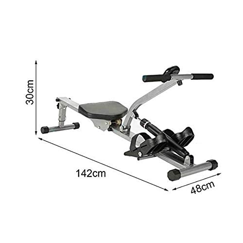 AMZOPDGS Rowing Machines, Rowing Machine Rower,Household Aerobic Rowing Machine Foldable,Adjustable Resistance,Fitness Equipment,Metal Rowing Machine for Home Use Running