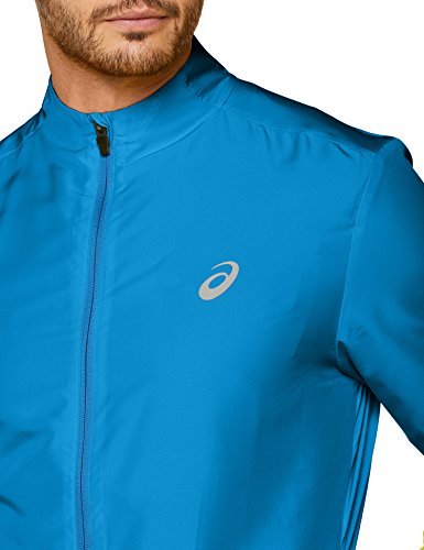 ASICS Men's Running Jacket, Men, Jacket, Directoire Blue