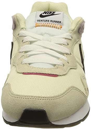 NIKE Women's Venture Runner Trainers, Coconut Milk Black Coconut Milk, 8 UK