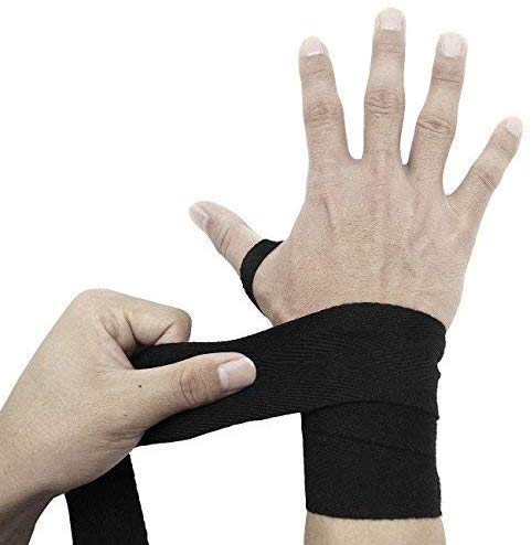 EVO Fitness Bandages Boxing Hand Wraps Elasticated 3.5 meter MMA Martial Arts Inner Gloves Mitts Protector Muay Thai Kick Boxing