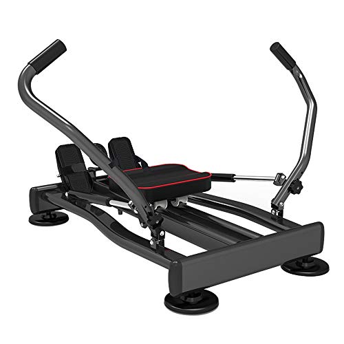 AMZOPDGS Rowing Machines, Rowing Machine,Indoor Hydraulic Rowing Machine Fitness 360°gree Multifunctional Glider Rowing Machine Fitness Equipments,for Home Gym