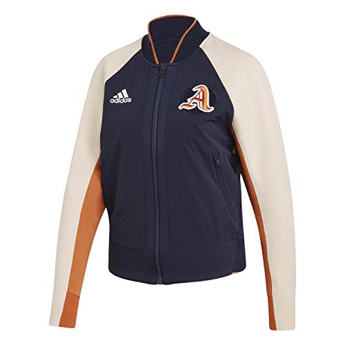 adidas Women's W Vrct Jk Jacket, Legend Ink/Flax, L