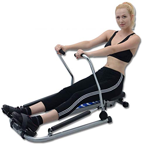 AMZOPDGS Foldable Rowing Machines Rowing Machine for Home Use Foldable, Rowing Machine for Home Use Multi-Function, with Hd Display, LCD Display, Maximum Load 140Kg, for Office, Balcony, Gym