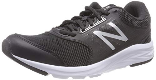 New Balance Women's 520 Running Shoes, Black Black White, 4 UK
