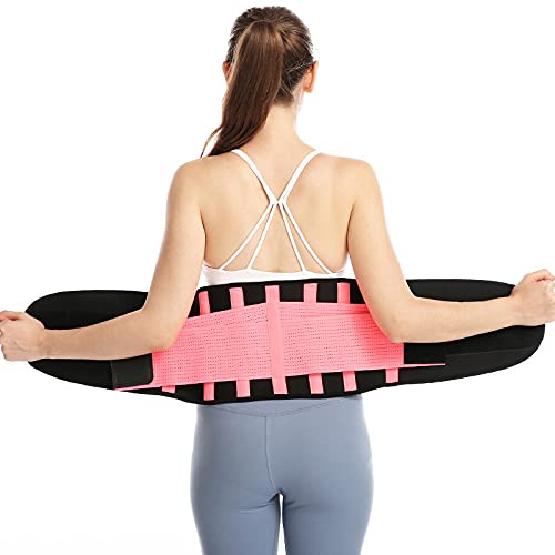 Abdomen belt fitness protective gear weightlifting bodybuilding fitness training sports protective pressure sweating belt unisex-B_XL