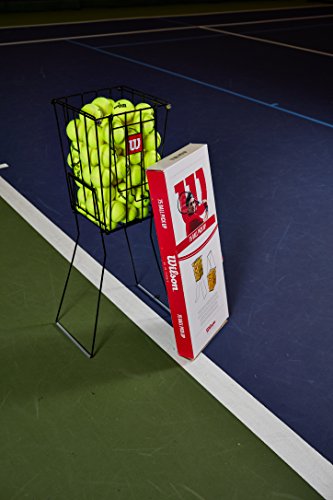 Wilson 75 TENNIS BALL BASKET, Black, One Size