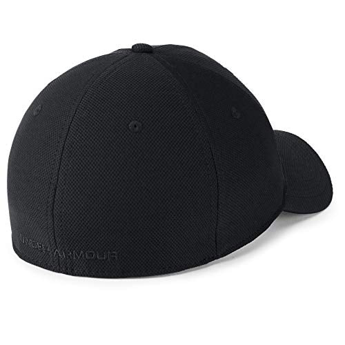 Under Armour Men'S Blitzing 3.0 Cap, Comfortable Snapback for Men with Built-In Sweatband, Breathable Cap for Men Men, black (Black/Black/Black(001)), M/L