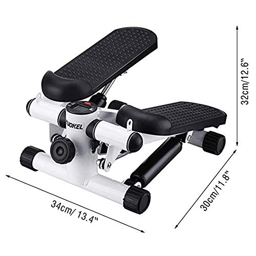 NBLYW Mini Stepper,Step Trainer Equipment Fitness Exercise Machine,Treadmill for Exercise, Desk Pedal Exerciser with Unique Design,Comfortable Foot Pedals