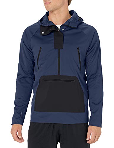 Under Armour Men's Storm Define The Anorak Jacket , Black (001)/Reflective, Large