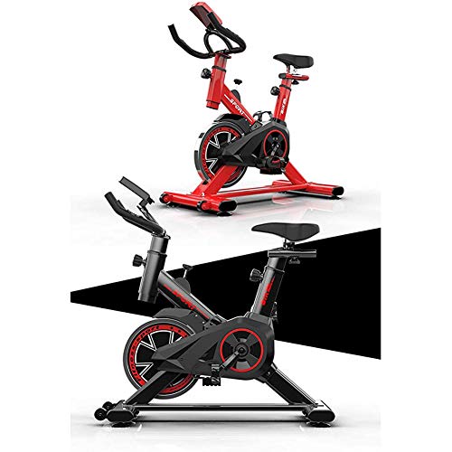 YourBooy Professional Indoor Cycling with Arm Support, 22KG Flywheel, Pulse Belt Compatible Speedbike,Ergometer Up To 100Kg,Black